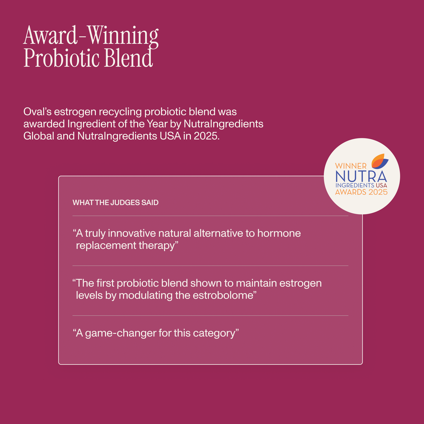 Estrogen Support Probiotic